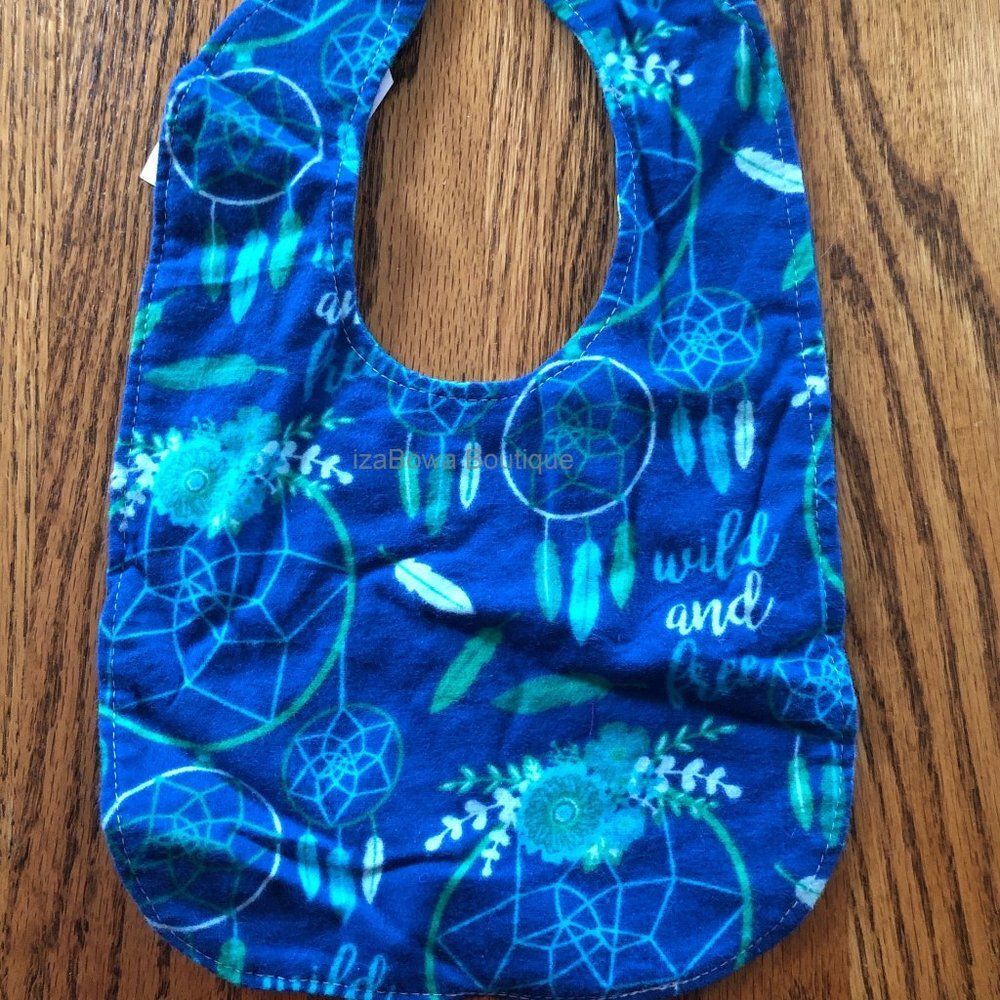 Wild and Free Bib BIB1362 Handmade NWT Boutique